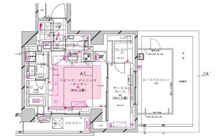 梅ケ丘駅 徒歩2分 3階の物件間取画像